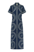 Load image into Gallery viewer, Alémais Oceane Linen Shirtdress - Navy | PRE ORDER End Of Feb Hyde Boutique
