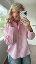 Load image into Gallery viewer, Clementine Heart On Your Sleeve Shirt - Marshmallow

