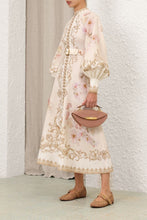 Load image into Gallery viewer, Zimmermann Hypnotic Buttoned Midi Dress - Cream Peony | Coming Soon Hyde Boutique
