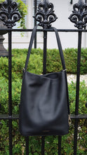 Load image into Gallery viewer, Saben June Shoulder Bag - Black Pebble
