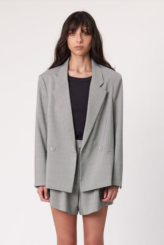 Remain Lennon Blazer - Houndstooth  Hyde Boutique   