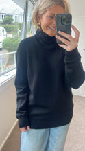 Load image into Gallery viewer, Standard Issue Merino Unisex Turtleneck Sweater - Black Apparel > Women > Clothing > Knitwear > Sweaters > Turtleneck Sweaters > Standard Issue Hyde Boutique
