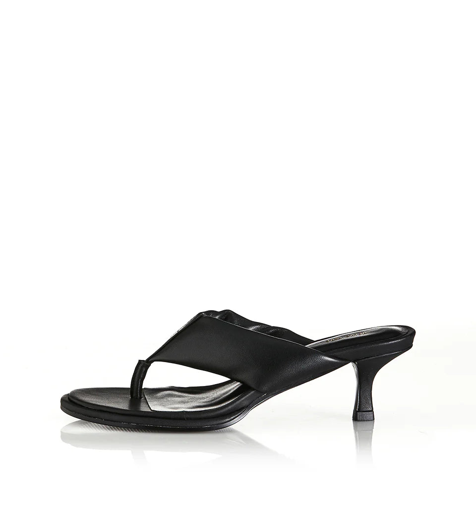 Alias Mae Aji Heel - Black Leather Arriving First Week Sept