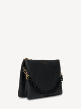 Load image into Gallery viewer, Saben Matilda Crossbody - Black + Tonal Chain Hyde Boutique
