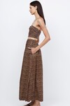 Load image into Gallery viewer, Bec + Bridge Capri Asym Crop Top - Bella Donna
