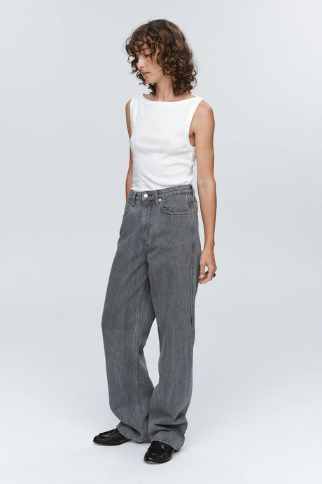 Marle Relaxed Curve Jean - Stone Hyde Boutique