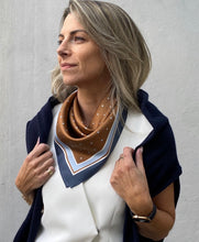 Load image into Gallery viewer, Dark Hampton The Borey Silk Scarf Accessories > Scarves &amp; Wraps > Silk Scarves > Dark Hampton Hyde Boutique
