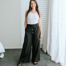 Load image into Gallery viewer, Moke Juno Women's Relaxed Pant - Black
