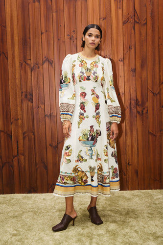 Alemais Mercado Midi Dress - Multi Apparel > Women > Clothing > Dresses > Midi Dresses > Alémais Hyde Boutique