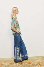 Load image into Gallery viewer, Alemais Cassie Silk Shirt - Blue Hyde Boutique
