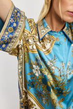 Load image into Gallery viewer, Alemais Cassie Silk Shirt - Blue Hyde Boutique
