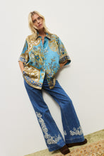 Load image into Gallery viewer, Alemais Cassie Silk Shirt - Blue Hyde Boutique
