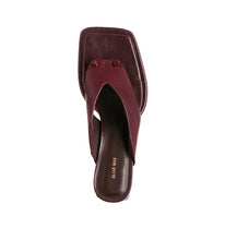 Load image into Gallery viewer, Alias Mae Alina Heel - Burgundy Oily Leather Arriving First Week Sept
