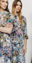 Load image into Gallery viewer, Juliette Hogan Rosie Dress - Azure Blossom Silk  Mrs Hyde Boutique   
