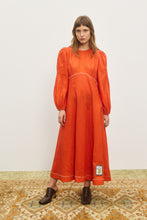 Load image into Gallery viewer, Alemais Contessa Long Sleeve Midi Dress - Tomato Hyde Boutique
