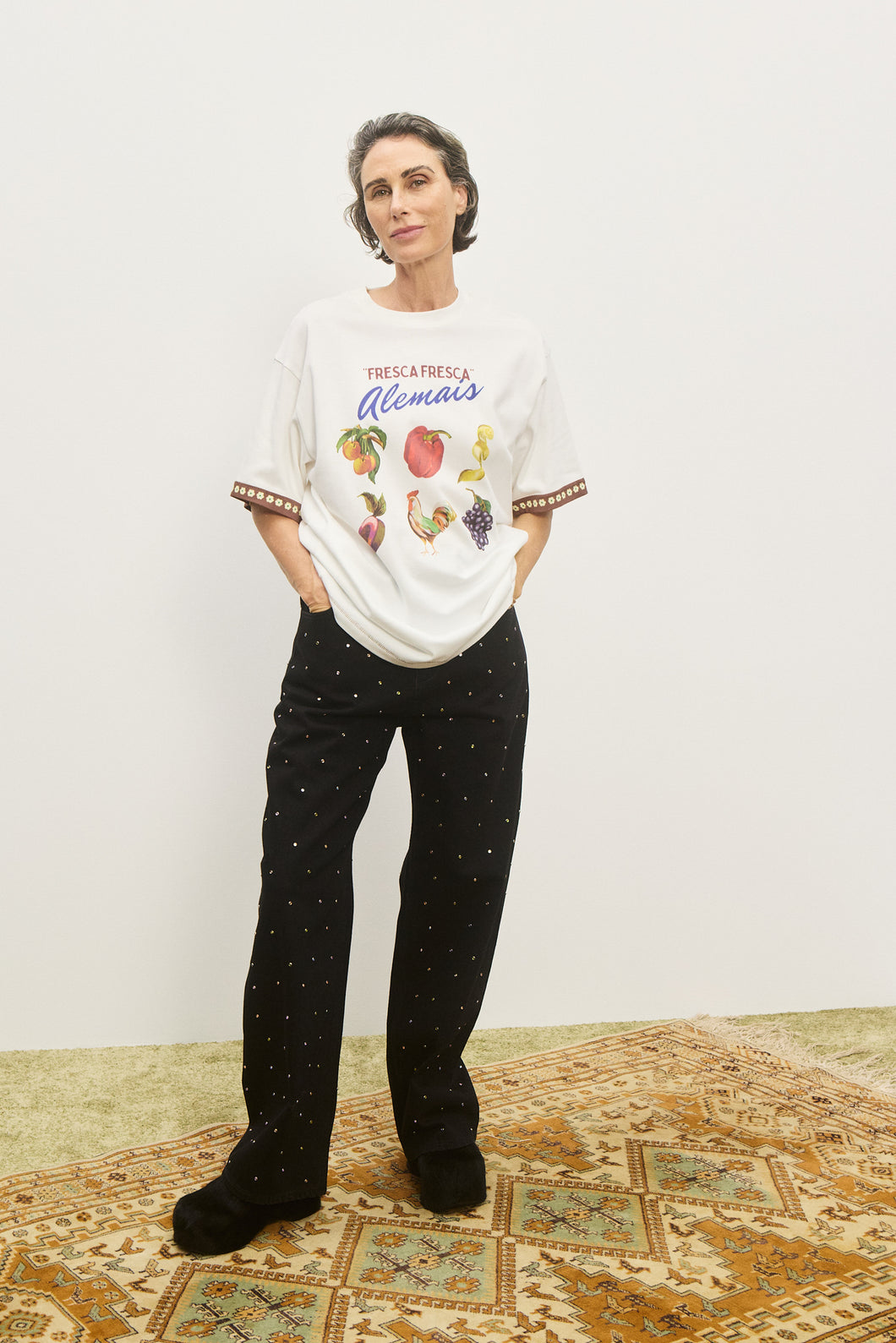 Alemais Mercado Tee - Cream Hyde Boutique