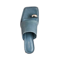 Load image into Gallery viewer, Alias Mae Alma Heel - Denim Oily Leather Arriving First Week Sept
