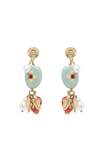 Alemais Tesori Beads & Charm Earrings - Multi | PRE ORDER ARRIVING BEGINNING OF AUGUST Hyde Boutique