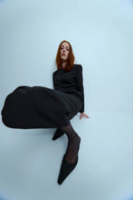 Load image into Gallery viewer, Harris Tapper Tilmens Dress Coat - Black Hyde Boutique
