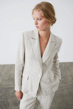 Load image into Gallery viewer, Laing Linen Blazer - Natural  Hyde Boutique   
