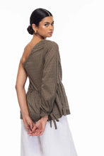 Load image into Gallery viewer, Blak the Label Tammy Top - Dusty Khaki Hyde Boutique
