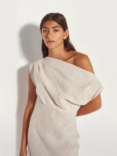 Load image into Gallery viewer, Juliette Hogan Monaco Dress Vintage Linen - Natural  Hyde Boutique   
