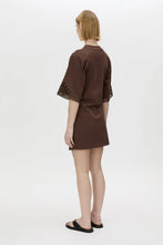Load image into Gallery viewer, Camilla and Marc Lolani Mini Tee Dress - Chocolate Hyde Boutique
