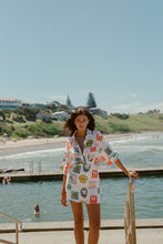 Load image into Gallery viewer, Palm Noosa East Mini Skirt - Holiday Stamp  Hyde Boutique   
