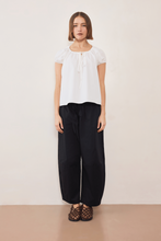 Load image into Gallery viewer, Commonplace Boundary Double Layer Barrel Pant - Black Hyde Boutique

