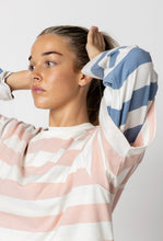 Load image into Gallery viewer, Clementine Candy Stripe Long Sleeve - Blue Hyde Boutique
