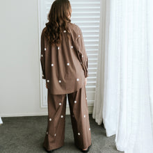 Load image into Gallery viewer, Moke Amber Women's Oversized Shirt - Choc Spot
