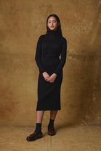 Load image into Gallery viewer, Standard Issue Merino Skivvy - Black Apparel > Women > Clothing > Knitwear > Knit Tops > Skivvy Tops > Standard Issue Hyde Boutique
