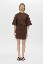 Load image into Gallery viewer, Camilla and Marc Lolani Mini Tee Dress - Chocolate Hyde Boutique
