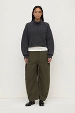 Load image into Gallery viewer, Assembly Label Paris Wool Cashmere Knit Turtleneck - Charcoal Marle Hyde Boutique
