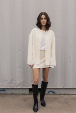 Load image into Gallery viewer, IDAE Drop Shoulder Coat - Ivory  Hyde Boutique   

