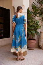 Load image into Gallery viewer, Alemais Luda Midi Dress - Blue
