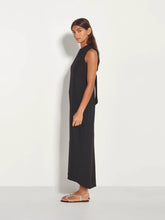 Load image into Gallery viewer, Juliette Hogan Indigo Tie Tunic - Black Luxe Crepe  Hyde Boutique   
