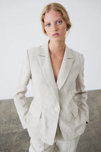 Load image into Gallery viewer, Laing Linen Blazer - Natural  Hyde Boutique   
