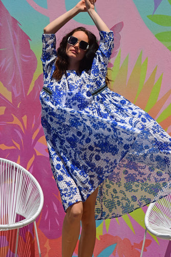 Trelise Cooper Nice N Easy Dress - Blue/White  Hyde Boutique   