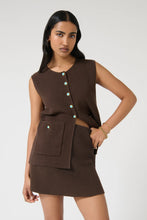 Load image into Gallery viewer, ONTE Helena Gilet - Chocolate
