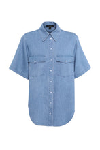 Load image into Gallery viewer, Mossman High Tide Shirt - Chambray Hyde Boutique
