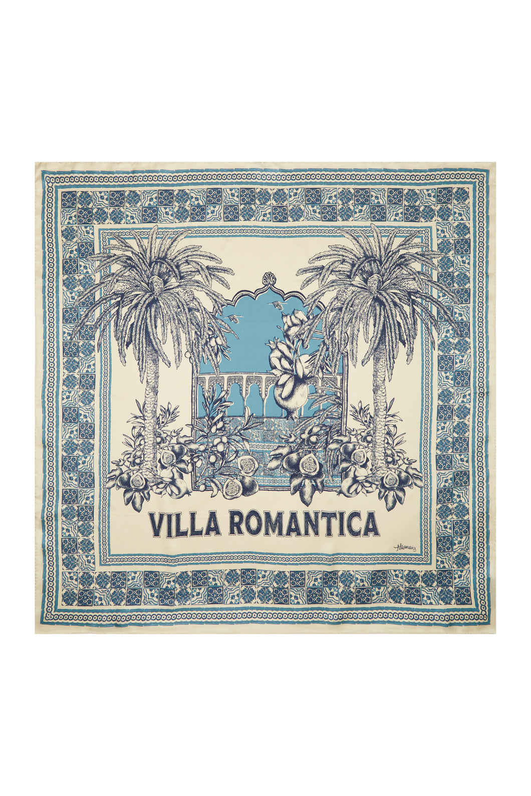 Alémais Villa Romantica Silk Scarf - Multi