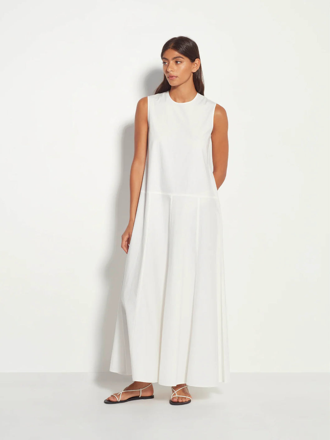 Juliette Hogan Symi Dress Organic Cotton - White  Hyde Boutique   