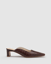 Load image into Gallery viewer, Chaos &amp; Harmony Zena Mule - Brown Croc  Hyde Boutique   
