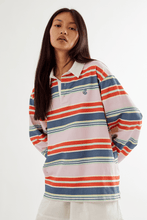 Load image into Gallery viewer, Commonplace Columbia Road Polo - Multi-Stripe Hyde Boutique
