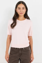 Load image into Gallery viewer, Stories Be Told Cashmere Blend Edition Knit Tee - Blush Apparel > Women > Clothing > Tops > T-shirts > Ivy Jack Hyde Boutique
