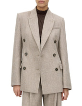 Load image into Gallery viewer, Camilla &amp; Marc Malik Blazer - Tan Hereingbone Hyde Boutique
