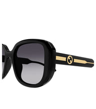 Load image into Gallery viewer, Gucci GG1557SK Sunglasses - Black  Hyde Boutique   
