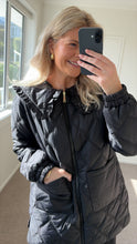 Load image into Gallery viewer, Moke Tess Women Quilt Coat - Black Apparel > Women > Clothing > Jackets > Bomber Jackets > Quilted Bomber Jackets > Moke Hyde Boutique
