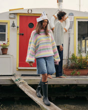 Load image into Gallery viewer, Ruby Josie Sweater - Lollypop Stripe Hyde Boutique
